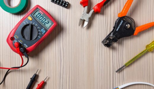 tool, work, repair, electrician, tester, duct tape, side cutters, wire, electrician, electrician, electrician, electrician, electrician