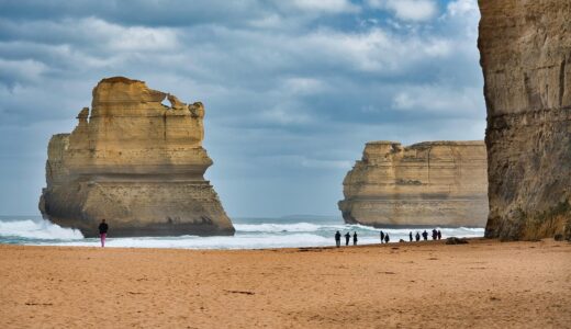 islands, beach, coastal, sandstone, erosion, geology, nature, landscape