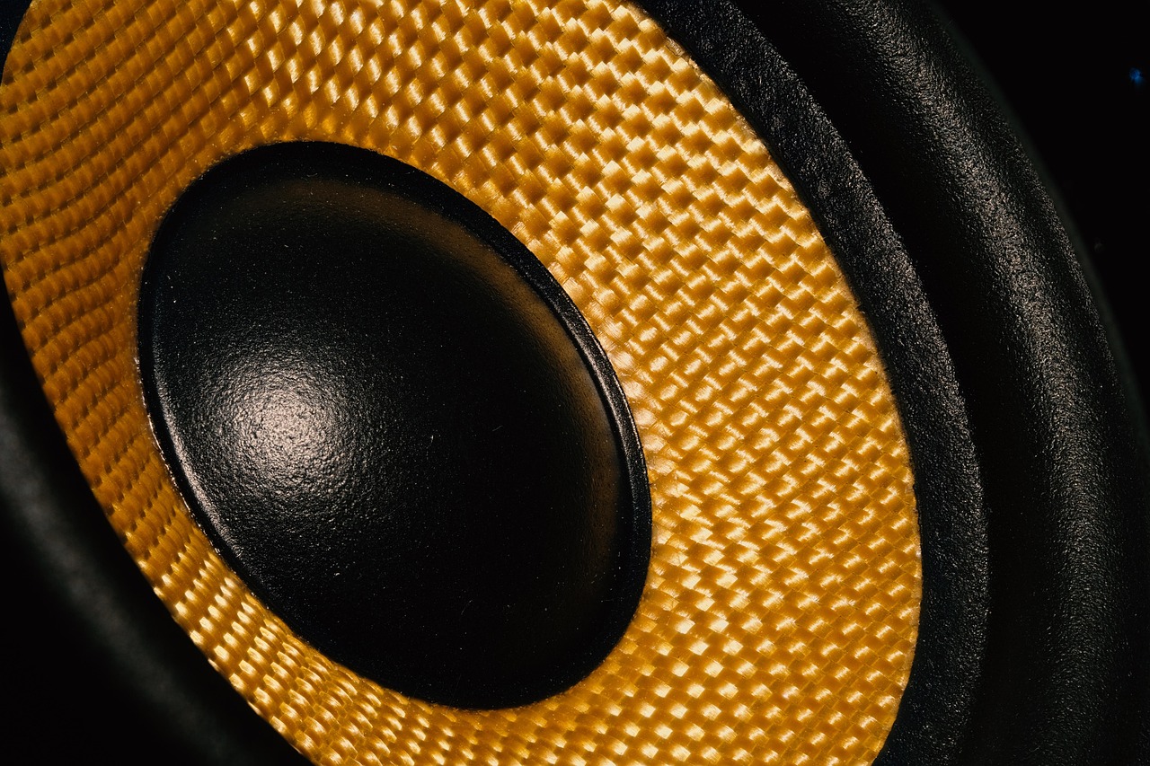 speaker, membrane, dome, volume, music, audio, sound