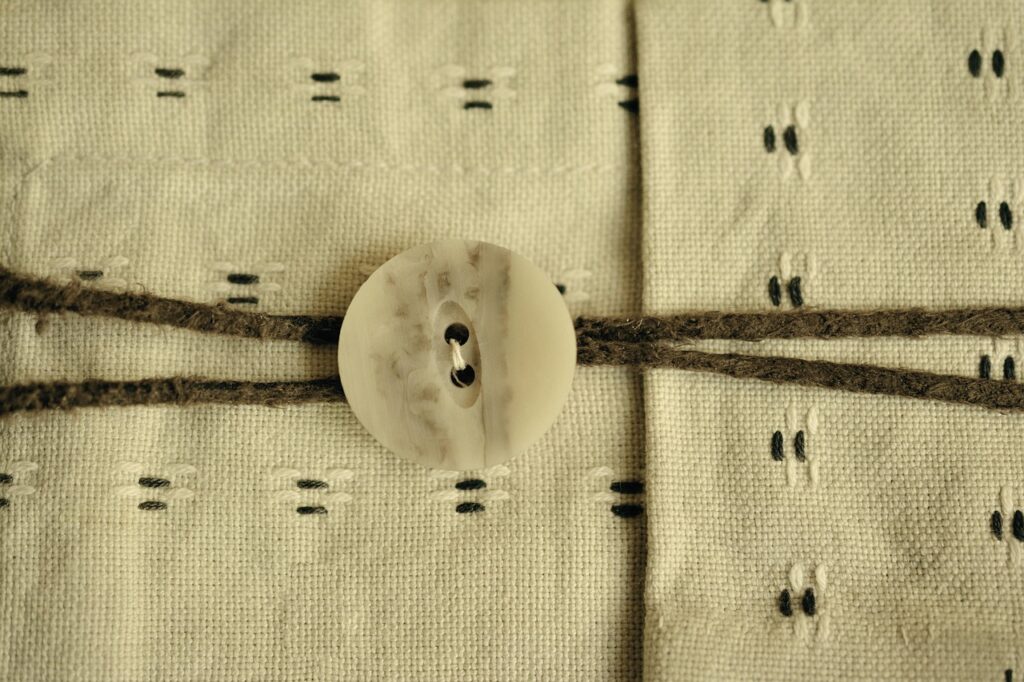stud, material, natural material, canvas, sew, seam, close up, needlework, template, structure, handwork, tissue