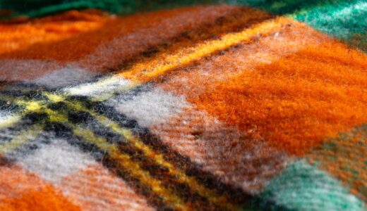 wool, texture, colorful, blanket, warm, striped, orange, brown, green, close-up, soft, cozy, vibrant, pattern, cosiness, warmth, throw, winter, homely