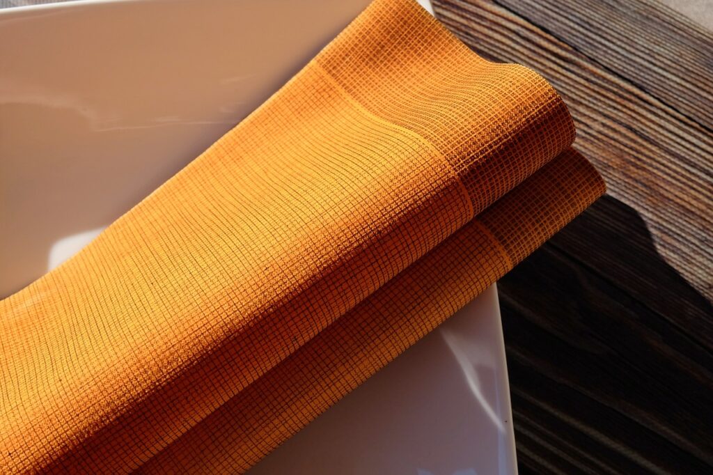 napkin, non woven, restaurants, table, table decoration, orange, thread, folding napkins, napkin, napkin, napkin, napkin, napkin, non woven, non woven, non woven