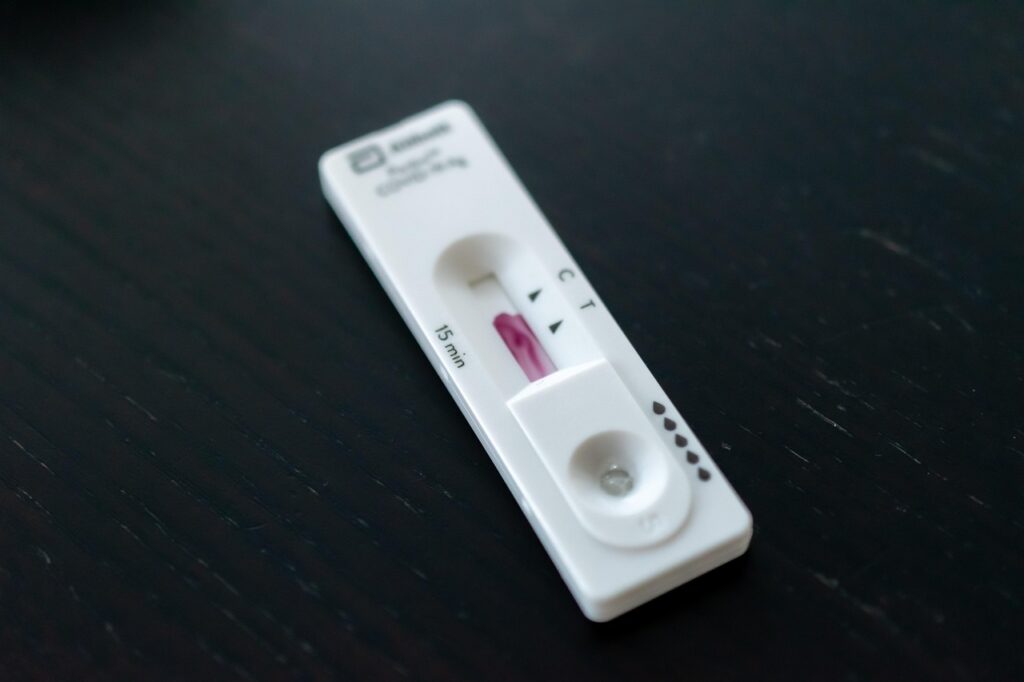 corona, test, quick test, self-test, corona test, result, strip, virus, infection