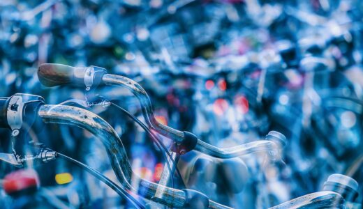bicycles, handlebars, double exposure, bike, chrome, bell, transport, parked, everyday scene, bicycles, bike, bike, bike, bike, bike