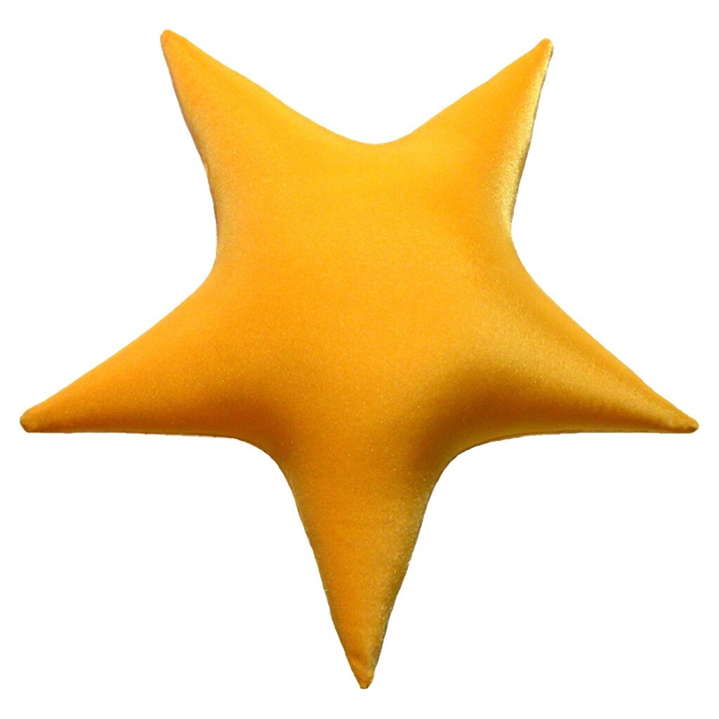 cushion, star, yellow, nylon, cushion, star, star, star, star, star, nylon