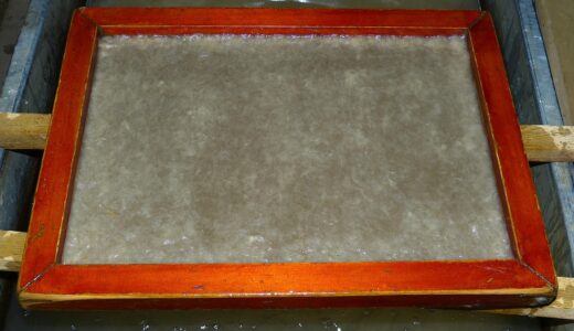 paper, manufacturing, pappmashce, silk paper making, paper mesh