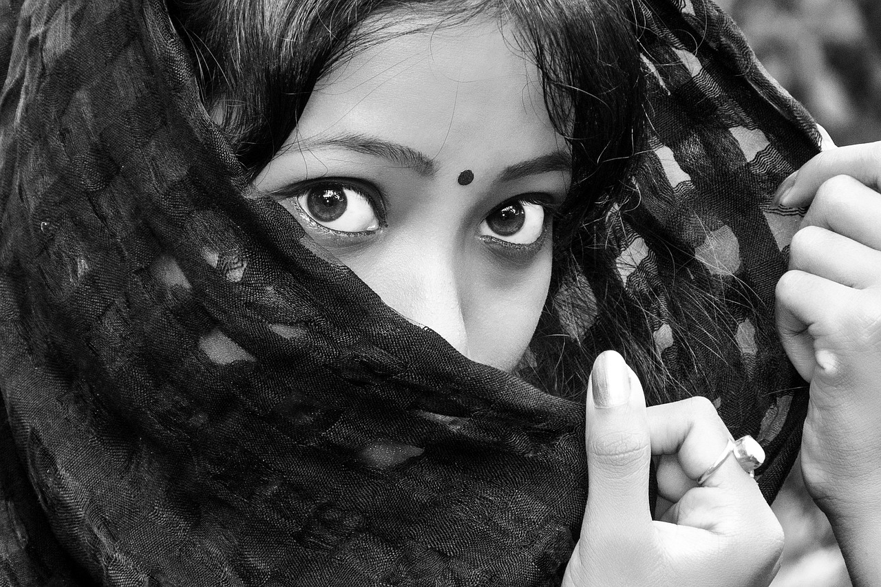 eyes, girl, indian, bindi, indian woman, portrait, female eyes, india, lady, headscarf, woman, veiled, monochrome, black and white, close up, indian, indian, indian woman, india, india, india, india, india, lady