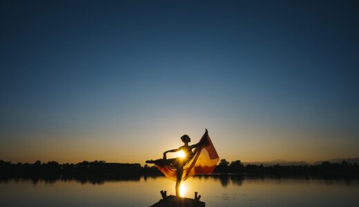 ballerina, lake, sunset, ballet, nature, dance, elegance, performance, performer, woman, female, young, girl