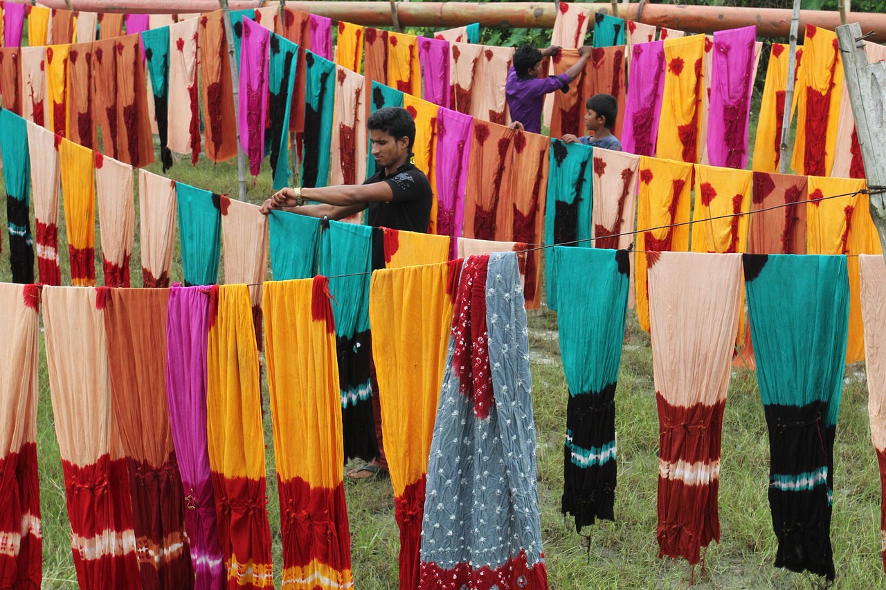 fabrics, workers, cloth, textiles, work, men, dhaka, bangladesh